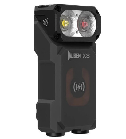 WUBEN X3 Pro Czarna latarka EDC 700 lm IP65