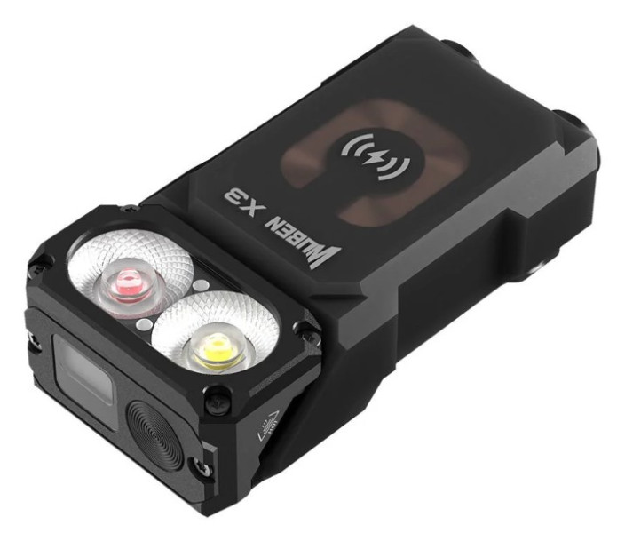 WUBEN X3 Pro Czarna latarka EDC 700 lm IP65