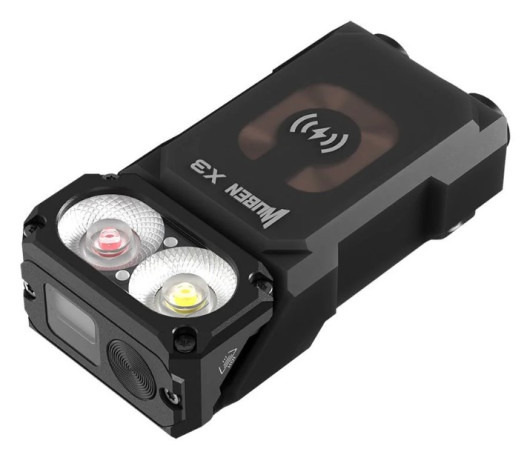 WUBEN X3 Pro Czarna latarka EDC 700 lm IP65