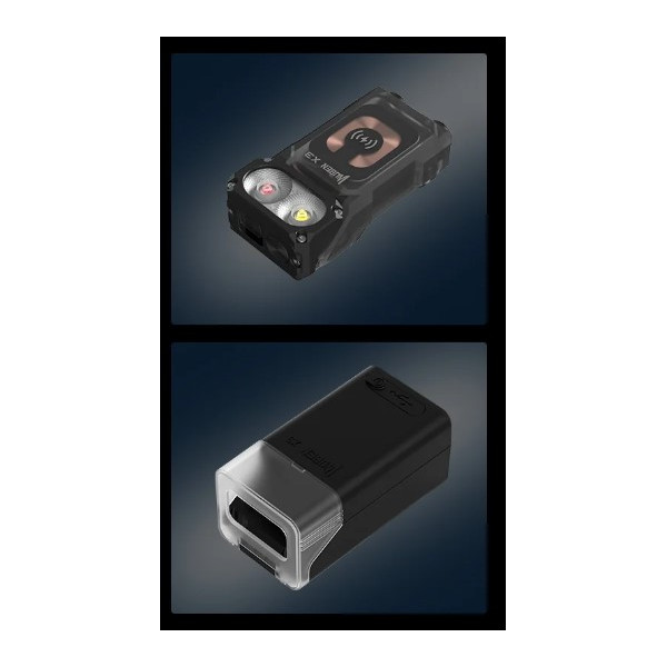 WUBEN X3 Pro Czarna latarka EDC 700 lm IP65