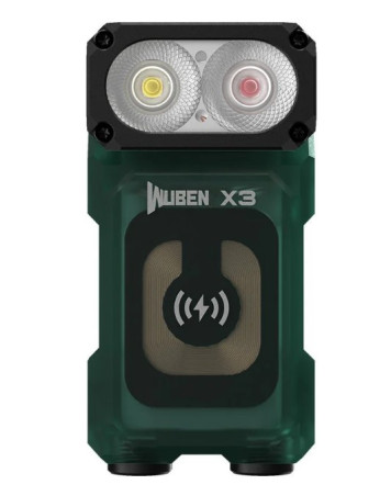 Latarka WUBEN X3 PRO Zielona