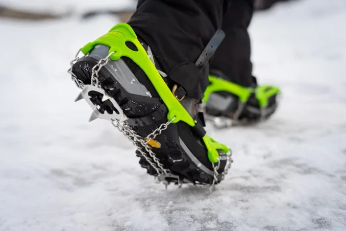 Raczki VOLVEN Pro Traxion L Zielone (rozmiar 42-44)