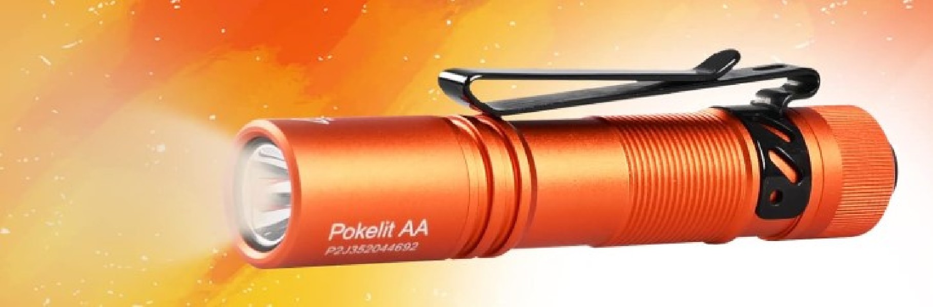 Acebeam Pokelit AA 550lm 5000K pomarańczowa