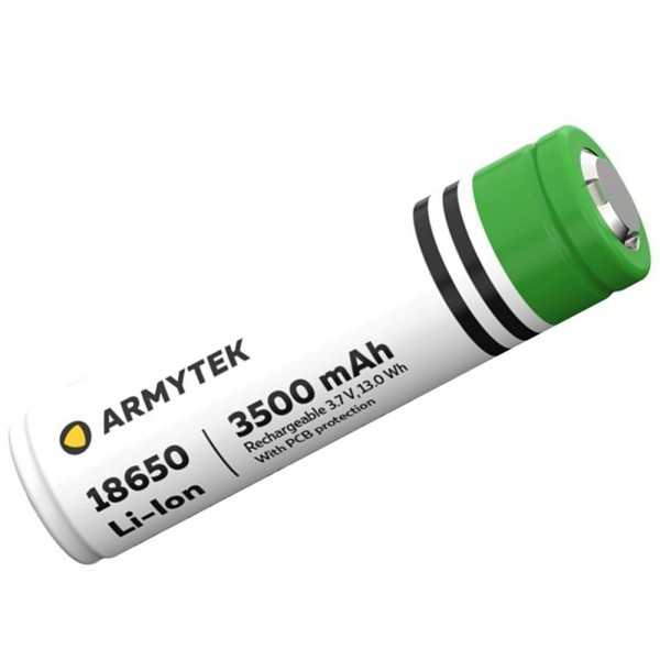 ARMYTEK A00205 __ Akumulator 18650 Li-Ion 3500mAh / Zabezpieczony