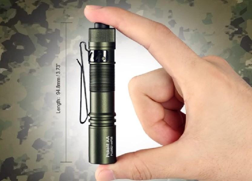 Latarka ACEBEAM Pokelit AA 5000K zielona 550 lm