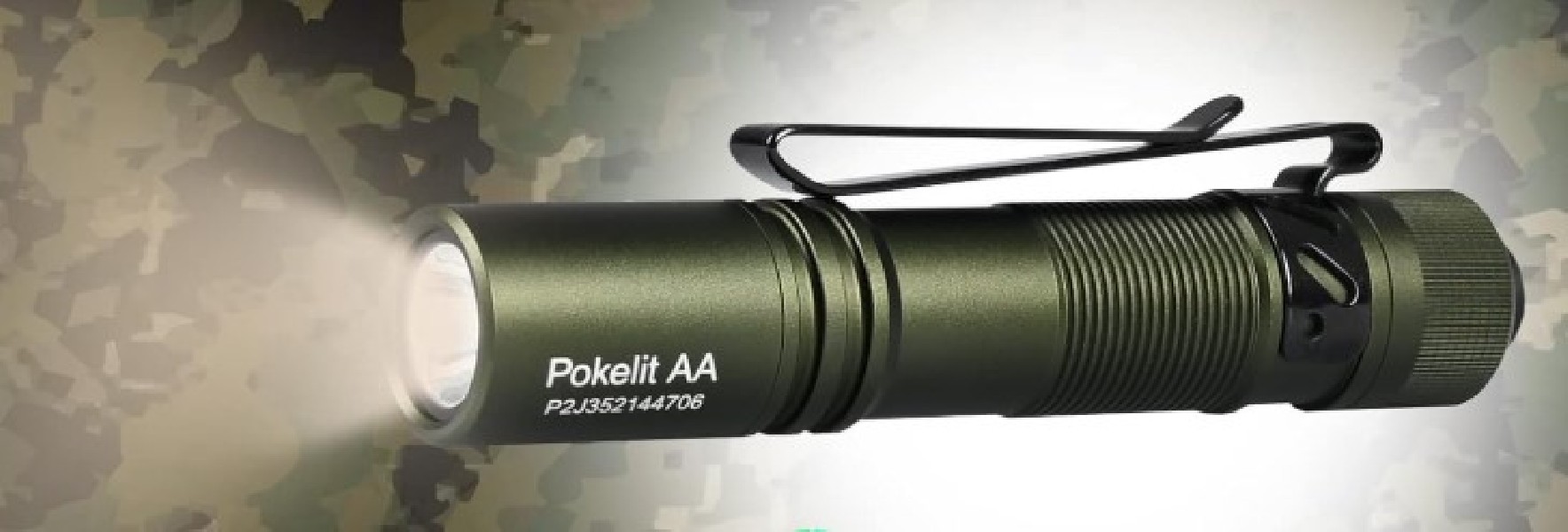 Latarka ACEBEAM Pokelit AA 5000K zielona 550 lm