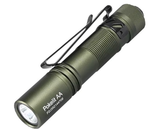 Latarka ACEBEAM Pokelit AA 5000K zielona 550 lm