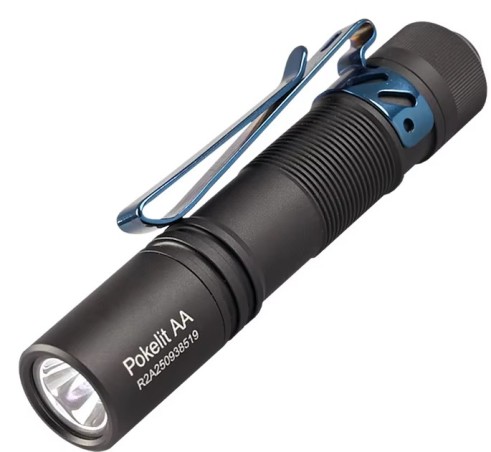 Latarka ACEBEAM Pokelit AA 5000K czarna 550 lm