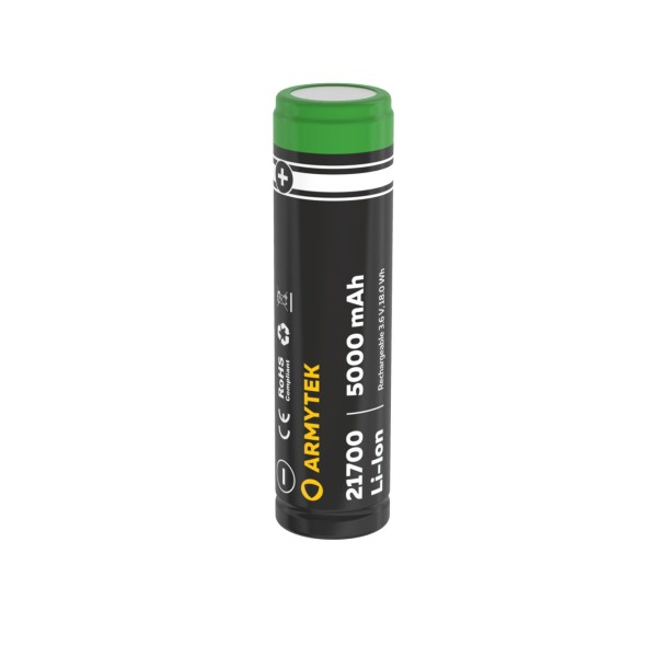 ARMYTEK A03601 __ Akumulator 21700 Li-Ion 5000mAh / Nie zabezpieczony