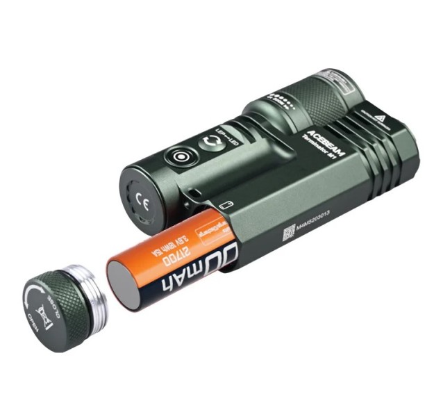 Acebeam Terminator M1 LEP/LED 3500 lm 1600 m zielona