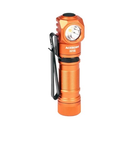 ACEBEAM H16 latarka czołowa 650 lm CRI90 5000K pomarańczowa