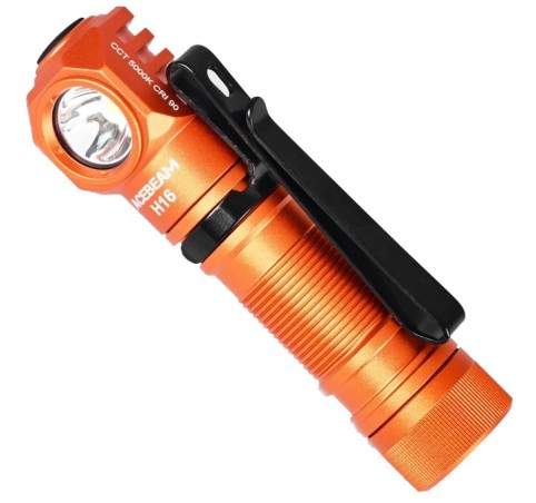 ACEBEAM H16 latarka czołowa 650 lm CRI90 5000K pomarańczowa