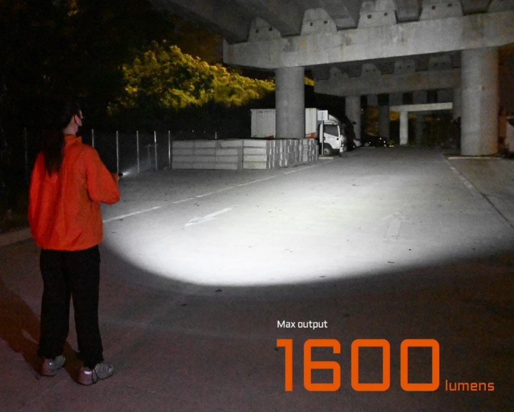 Latarka ACEBEAM TAC 2AA 1600 lm 6500K pomarańczowa