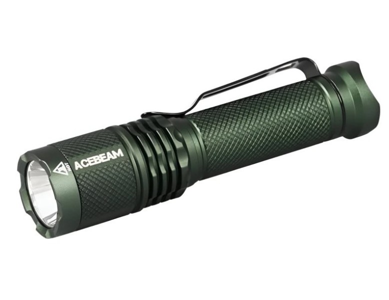 Latarka ACEBEAM TAC AA 1000 lm 280 m zielona 6500K