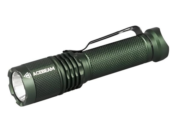 Latarka ACEBEAM TAC AA 1000 lm 280 m zielona 6500K