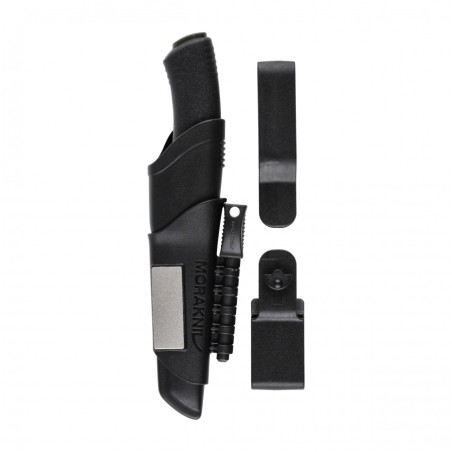 Nóż Morakniv Bushcraft Survival Czarny - Stal Węglowa