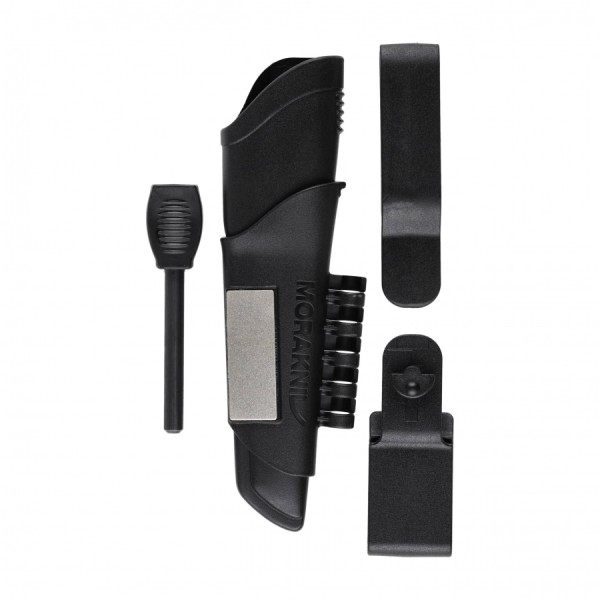 Nóż Morakniv Bushcraft Survival Czarny - Stal Węglowa