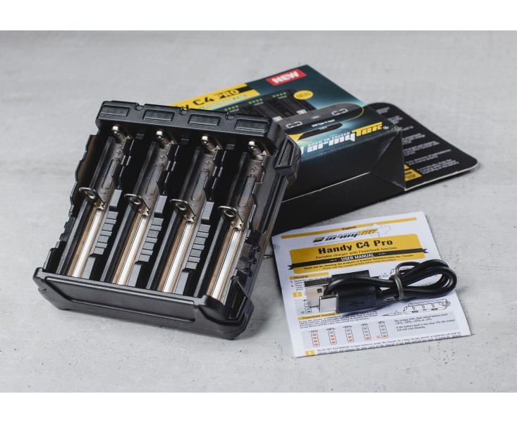 ARMYTEK Handy C4 Pro ładowarka do akumulatorów 4ch