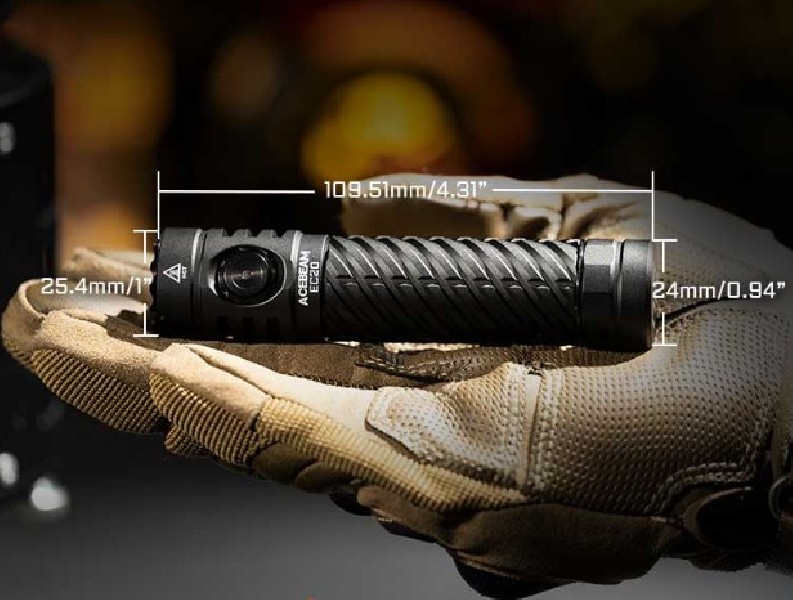 Acebeam EC20 2800lm 310m 6500K czarna