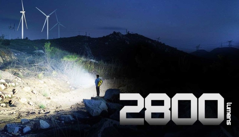 Acebeam EC20 2800lm 310m 6500K czarna