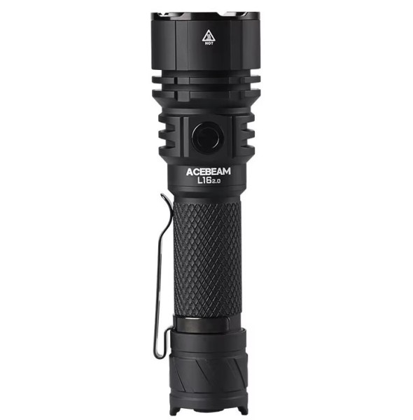 ACEBEAM L16 2.0 5000K 2100 lm latarka taktyczna czarna