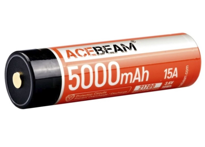 ACEBEAM L16 2.0 5000K 2100 lm latarka taktyczna czarna