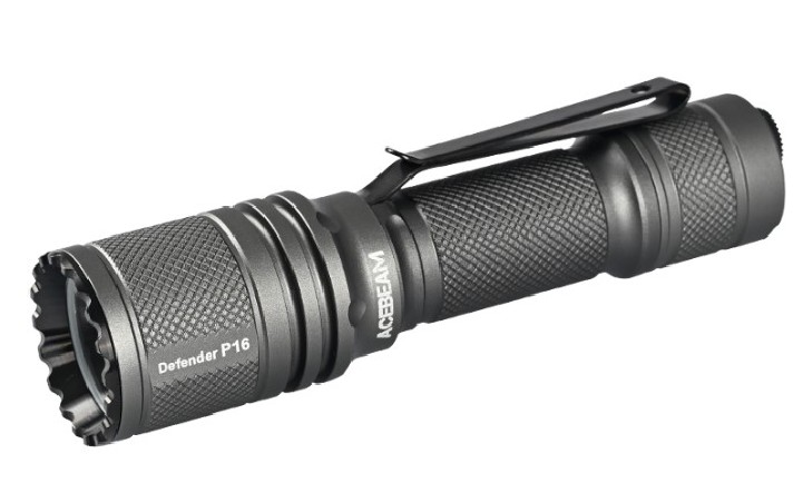ACEBEAM P16 Defender 1800 lm 484 m szara latarka