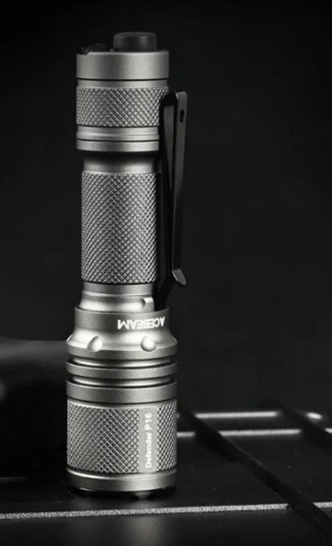 ACEBEAM P16 Defender 1800 lm 484 m szara latarka