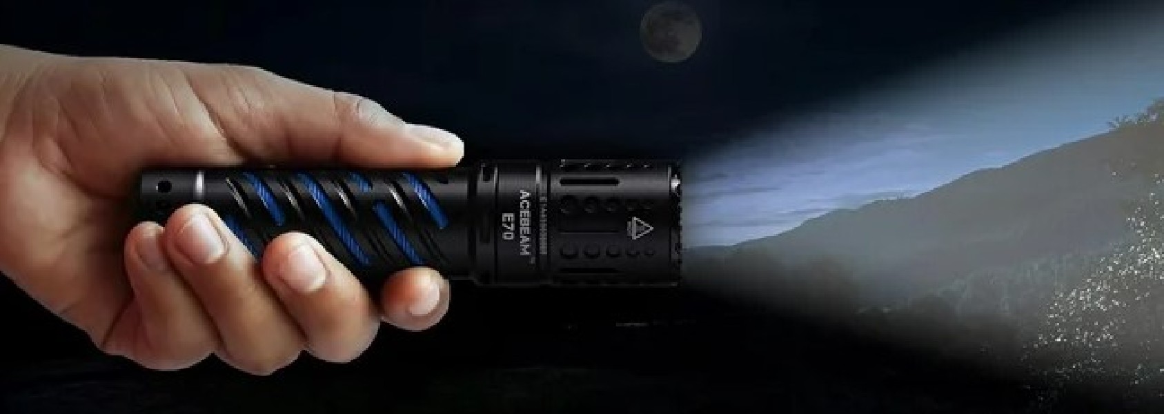 ACEBEAM E70 5000K 4600 lm latarka 240 m