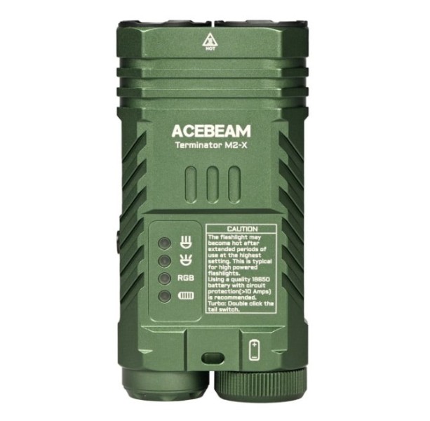 Latarka ACEBEAM Terminator M2-X 5000K zielona 2000 lm