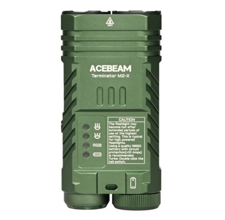 Latarka ACEBEAM Terminator M2-X 5000K zielona 2000 lm