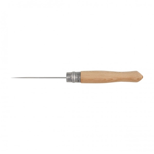 Nóż składany Opinel No. stal nierdzewna, rękojeść buk