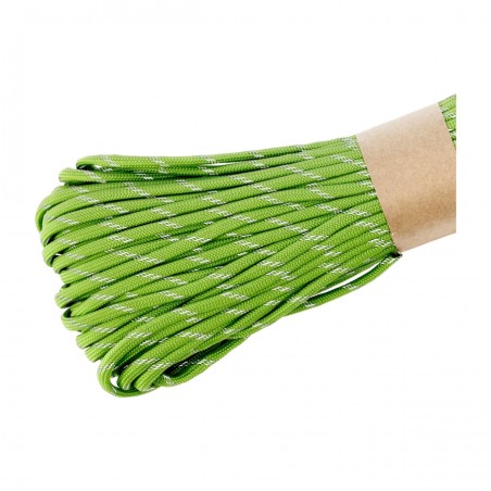 Linka Paracord EDCX Reflective 30 m Green Golf