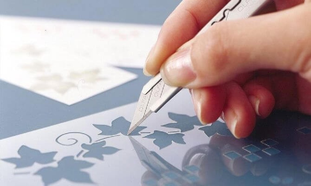 Nóż segmentowy nierdzewny OLFA SAC-1 9mm Auto Lock