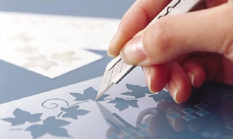 Nóż segmentowy nierdzewny OLFA SAC-1 9mm Auto Lock