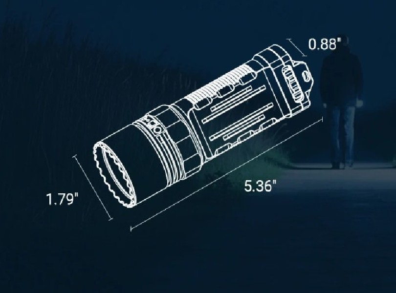 ACEBEAM X20 latarka taktyczna 10000 lm 440 m 6500K
