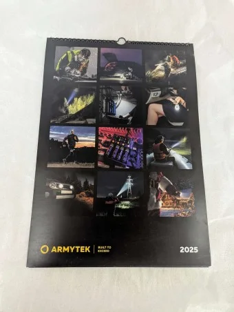 Kalendarz Armytek 2025 - Nowość 2max.pl