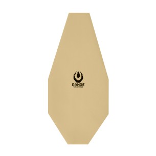 Zaklejki Range Solutions Alpha IPSC brązowe 50 szt.