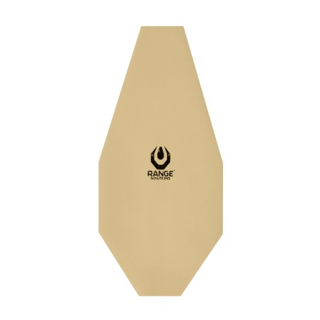 Zaklejki Range Solutions Alpha IPSC brązowe 50 szt.