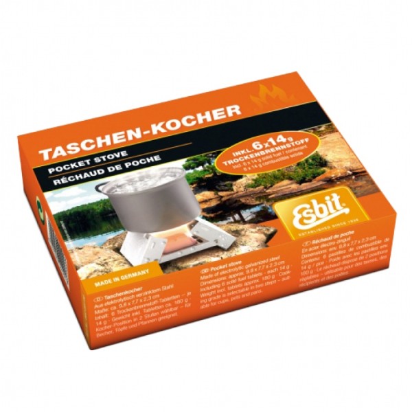 Kuchenka turystyczna Esbit Stove mała 6x14 g