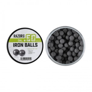 Kule gumowo-metalowe RazorGun kal. 50, 500 szt 2