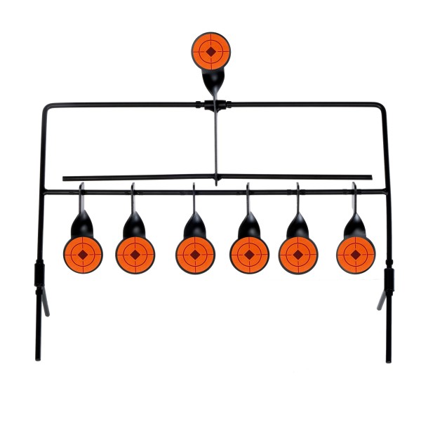 Spinner wiatrówkowy RazorGun Duży 6 celów