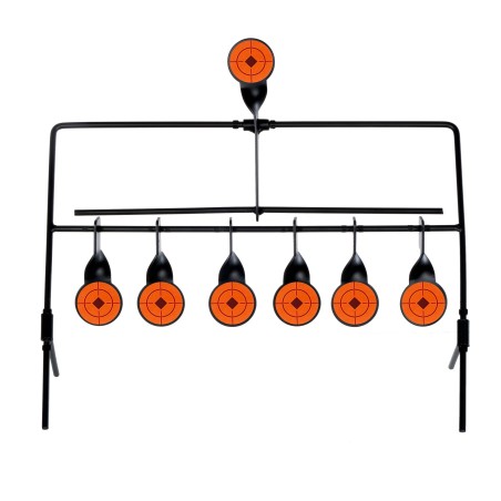 Spinner wiatrówkowy RazorGun Duży 6 celów