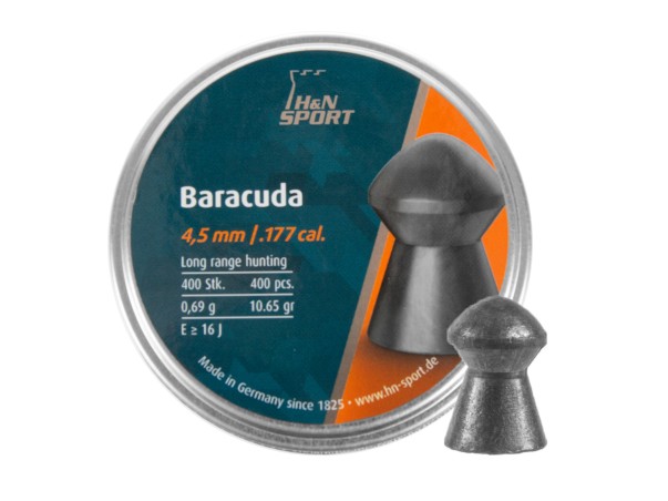 Śrut diabolo H&N Baracuda 4,5mm 400 szt.