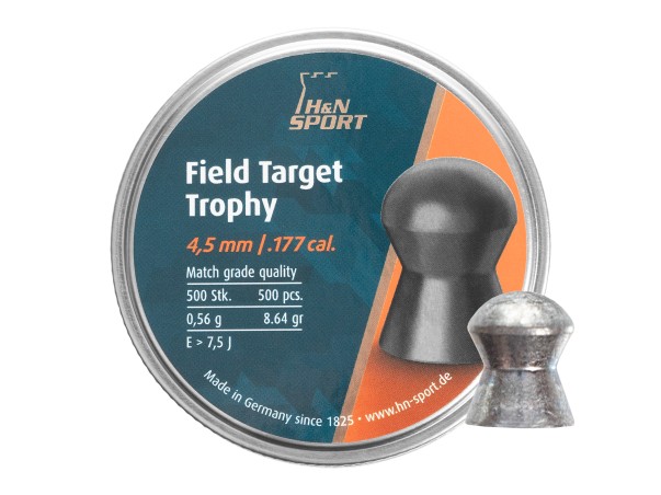 Śrut diabolo H&N Sport Field Target Trophy 4,5mm 500szt.
