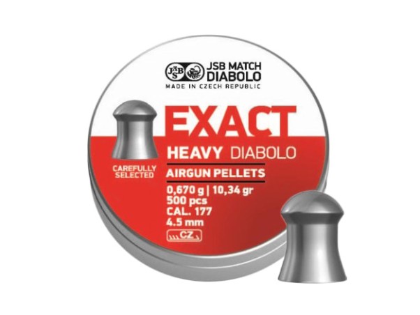 Śrut diabolo JSB Exact Heavy 4,52 mm 500 szt.