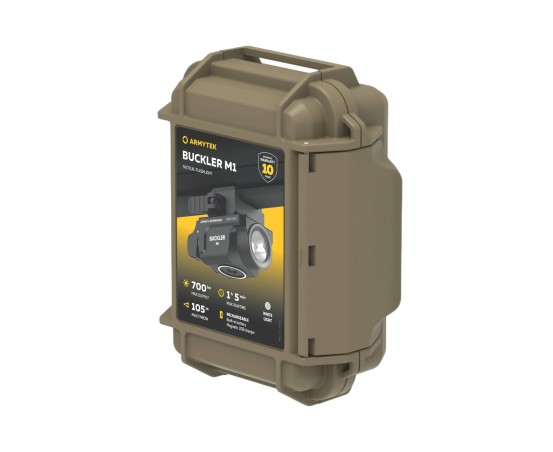 Latarka ARMYTEK Buckler M1, białe światło 700 lm