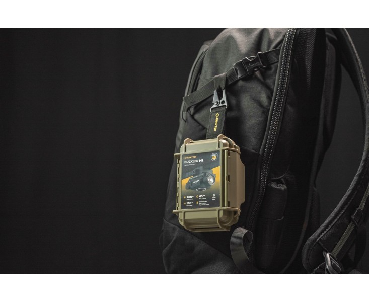 Latarka ARMYTEK Buckler M1, białe światło 700 lm