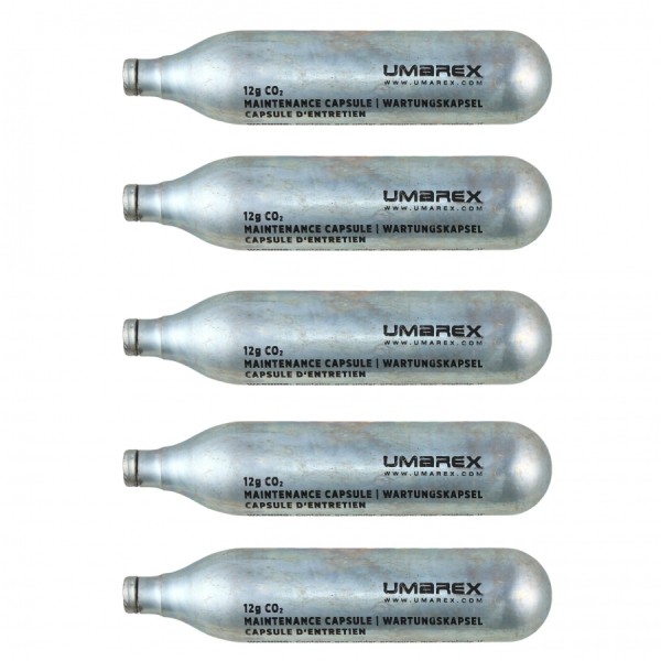 Nabój kapsuła CO2 Umarex 12 g, opakowanie 5 szt.