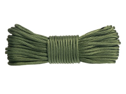 Smycz paracord BCB 15 m oliwkowa